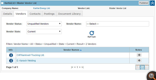 HUB Byte – Cost Detail Reporting – Adding Vendors-Master-Vendor-List-S